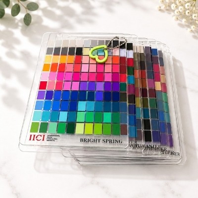 Luxury Transparent 12 Season Acrylic Palette Collection for Premium Colour Guidance & Elevated Styling Consultations